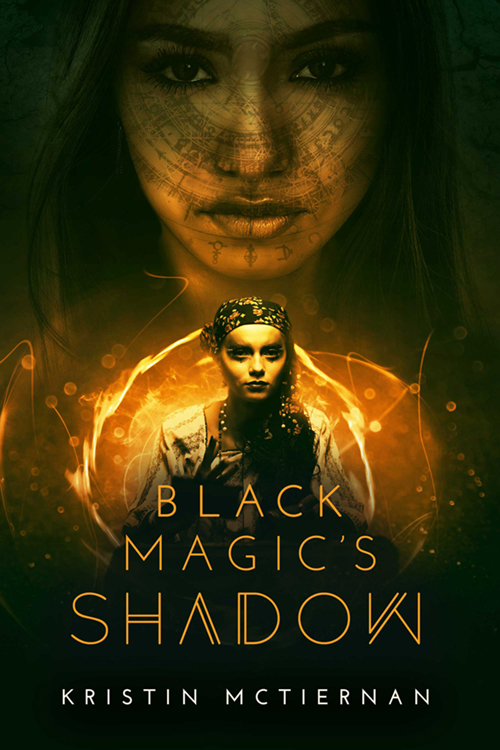 Horror Book Cover Design: Black Magic's Shadow